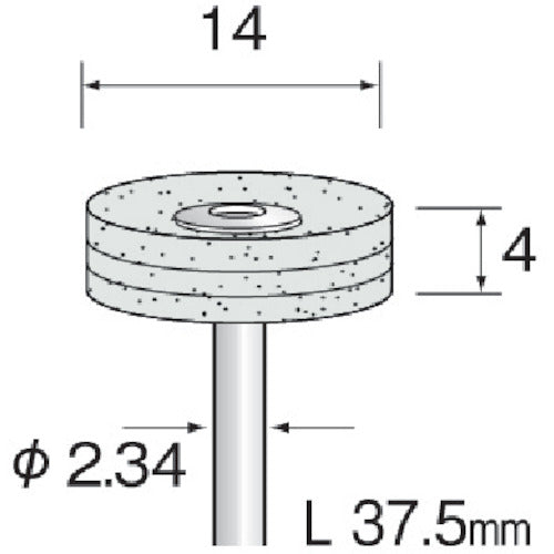 Minimo laminated buff felt Φ14 (10 pieces) GA4361 1 PK