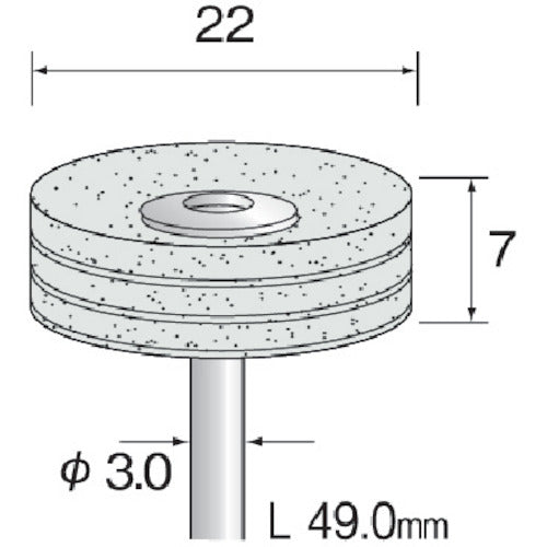 Minimo laminated buff felt Φ22 (10 pieces) GA4371 1 PK