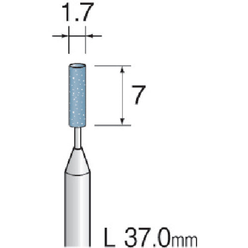 Minimo 精密砥石 SA砥粒#320 φ1.7 (10本入) JA3013 1 PK