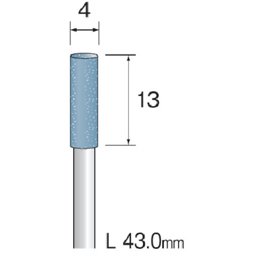 Minimo 精密砥石 SA砥粒#120 φ4 (10本入) JA3016 1 PK