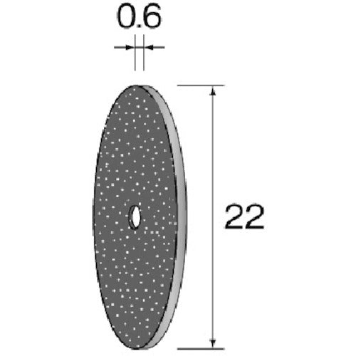 Minimo Cutting Stone WA φ22 x 0.6 (10 pieces) MC2005 1 PK