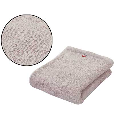 Reversible Face Towel / COREV-F-GRG Greige/Pink 1 pc