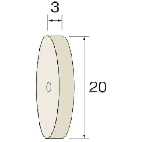 Minimo Felt Wheel φ20 (10 pieces) NA4612 1 PK