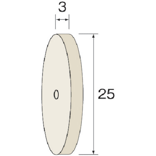 Minimo Felt Wheel φ25 (10 pieces) NA4622 1 PK