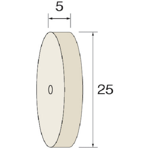 Minimo Felt Wheel φ25 (10 pieces) NA4624 1 PK