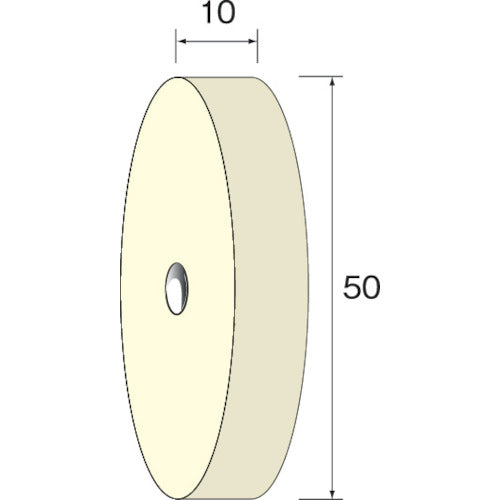 Minimo Felt Wheel Standard φ50×10 (5 pieces) NA6012 1 PK