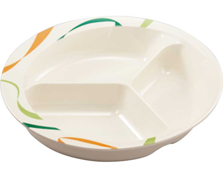 三ツ仕切皿 / UMS-200RIRH いろは 1 枚