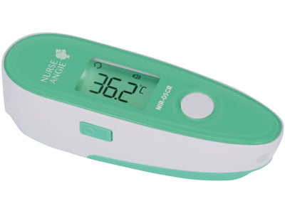 非接触式体温計 パピッとサーモLight CR 距離センサー付き / NIR-05CR ミントグリーン 1 台