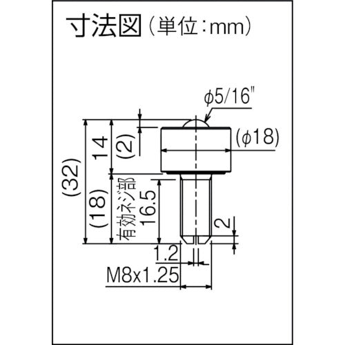 ISB 上向用ボールキャスター イグチベアー IS−08N スチール製 IS-08N 1 個