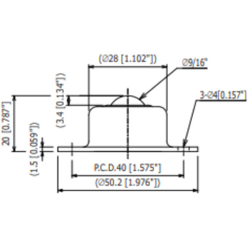 ISB Upward Ball Caster Iguchi Bear IS-13S All Stainless Steel IS-13S 1 pc