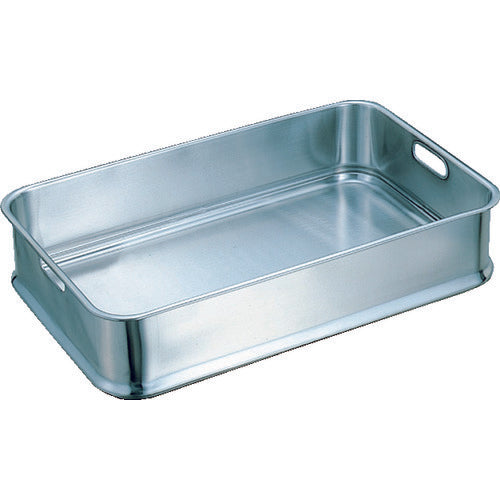 SUGICO 18−8給食バット 手穴付 610×385×130 KB-001 1 枚