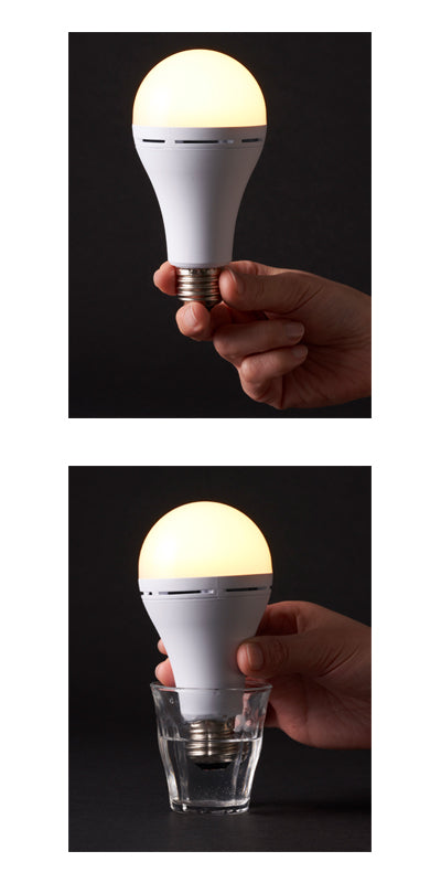 防災電球(蓄電型LED電球) / KS-01WH 昼白色 1 個