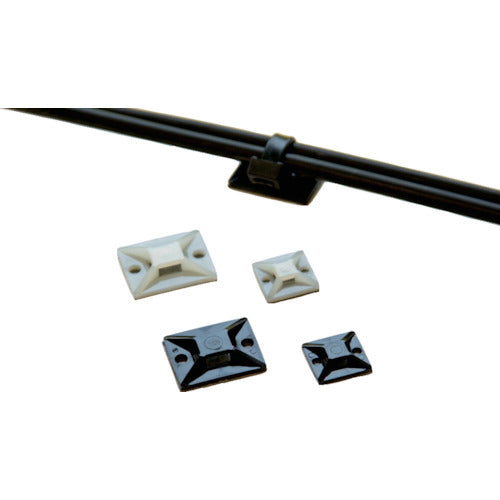 3M 結束バンド用固定具 屋内用 超強力粘着多用途テープ付 100個入り MT 20 EX2 1 袋