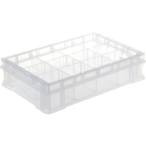 TRUSCO F-series container 8L transparent F-1TM 1 piece