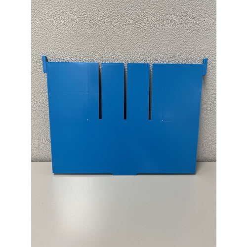 DIC F-type container F-17 short side partition plate External dimensions: 243 x 183 Blue F-17S 1 sheet