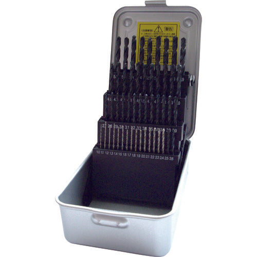 ISF Straight Drill 50-piece set (in steel case) D50-S 1 S