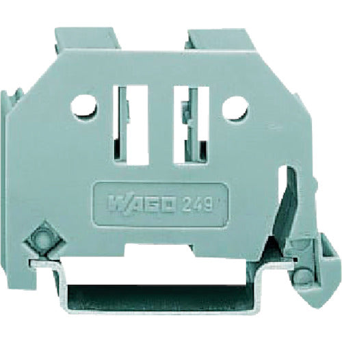 WAGO DIN rail one-touch end stop 10mm width 249-117-TPK 1 piece