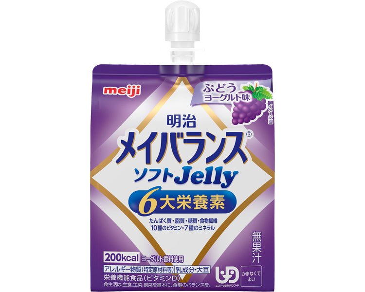 메이지 메이 밸런스 소프트 Jelly 포도 요구르트 맛 / 1671337 125mL 1개