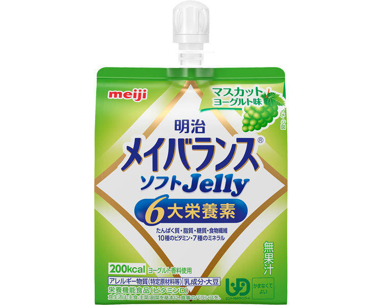 Meiji May Balance Soft Jelly Muscat Yogurt Flavor / 1671334 125mL 1 unit