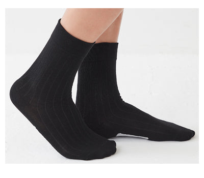 Socks with loose elastic so you can write your name on them (for men) / 049952700 Black 1 piece