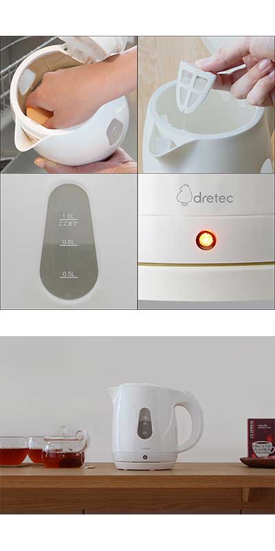 Electric kettle Prom / PO-160WT 1.0L 1 piece