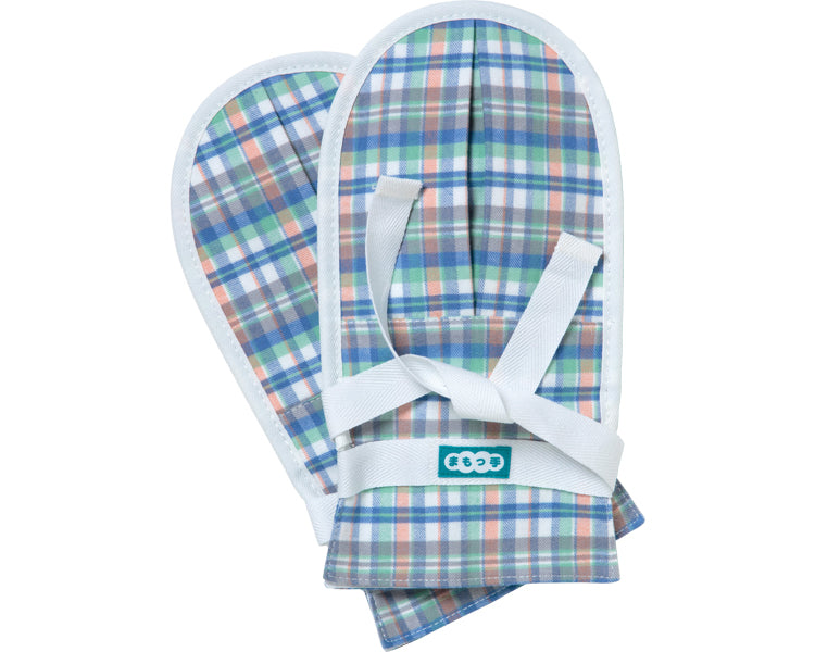 まもっ手 タック付 チェック(左右1組) / 0656 1 個