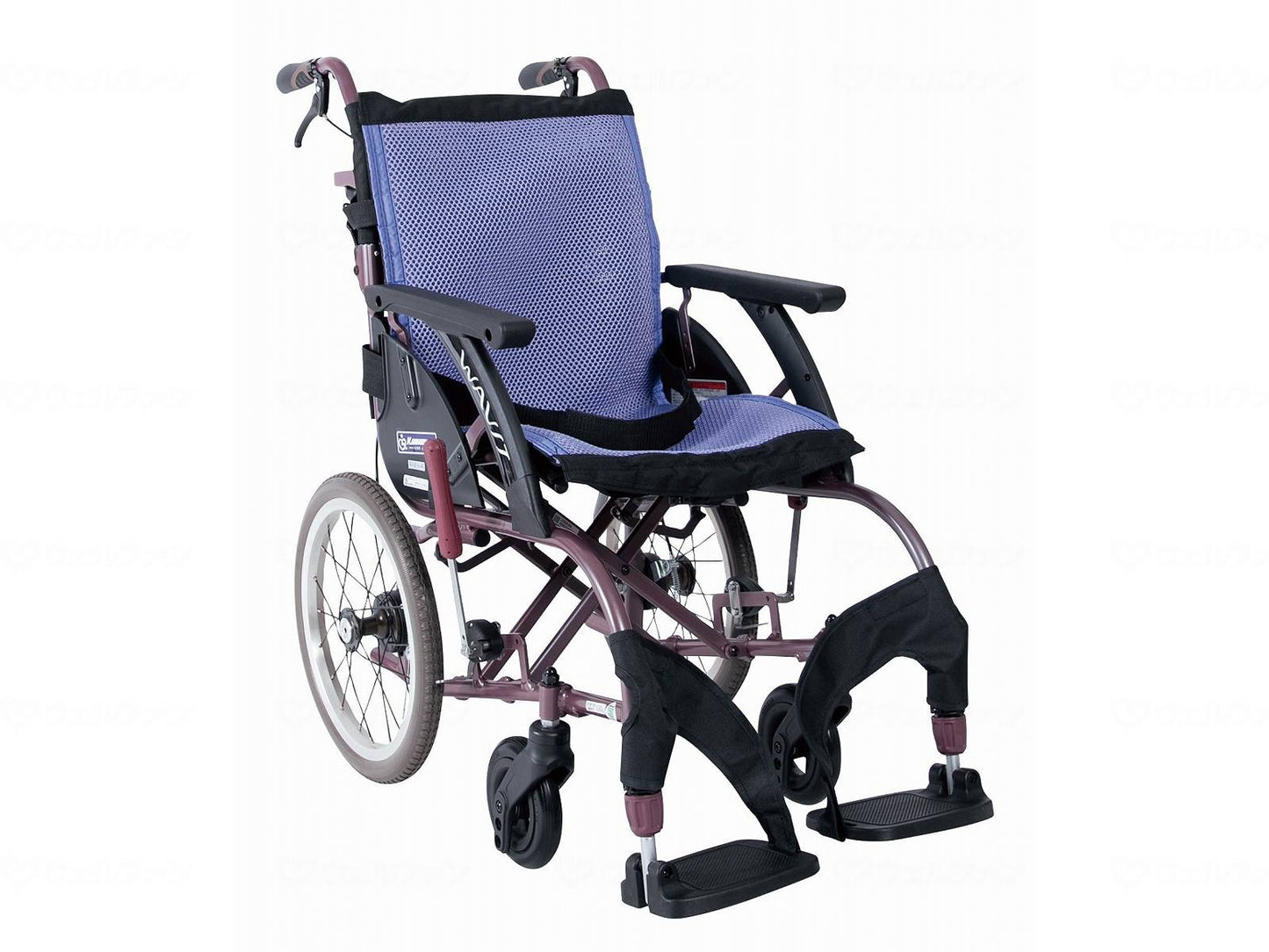 カワムラサイクルWAVITRoo 標準タイプ 介助用WAR16-40-M 3Dメッシュ 座幅40-前座43cm