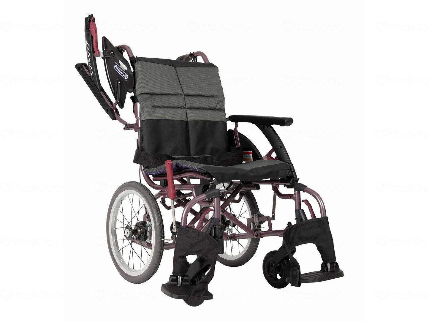 カワムラサイクルWAVITRoo 多機能タイプ 介助用WARP16-40-M ファブリック 座幅40-前座43cm