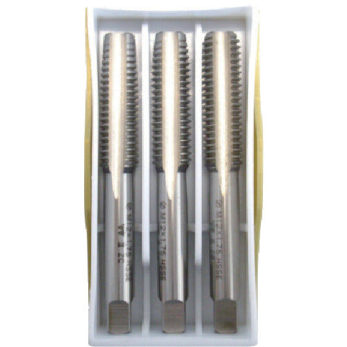 ISF HSS ハンドタップ メートルねじ・並目 【3本組】 M8X1.25 IS-H-HT-M8X1.25-S 1 S