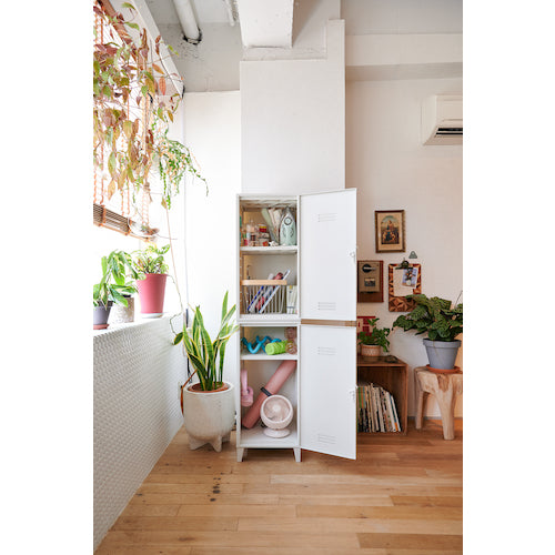 TENMA VAZZOペグキャビネット ホワイト 110013843 1 個