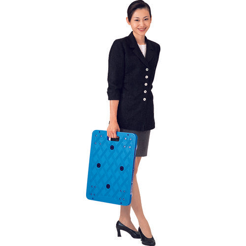 TRUSCO 수지제 평대차 루트밴 370X500 그린 MP-500 1대