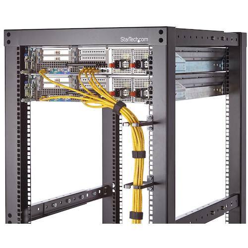 StarTech 결속 테이프/면 패스너/나일론/7.6m/폭 19mm/블랙 HKLP25 1봉