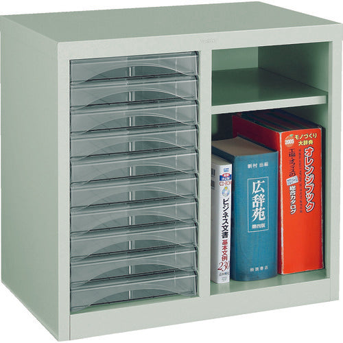 TRUSCO Letter Case A4 Type/Shelf Combination Deep Drawer 5 Pieces A4-W205T 1 Unit