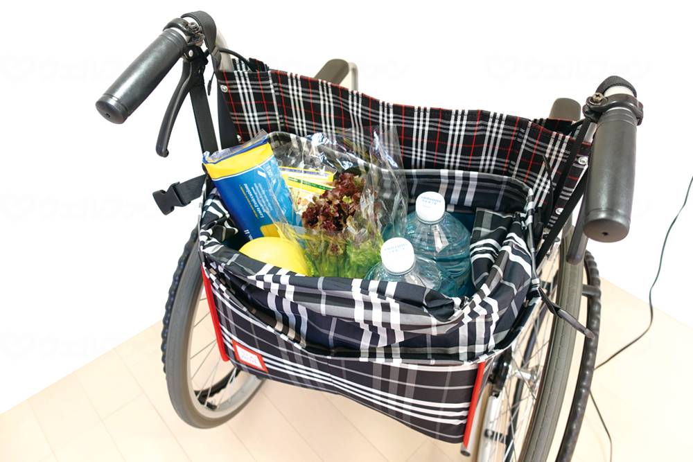 笑和車いす用RAKUバッグⅡ ダークネイビー