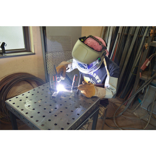 SUZUKID Automatic Darkening Welding Helmet Eyeborg 180° Digital MS Green EB-300PWDM 1 pc