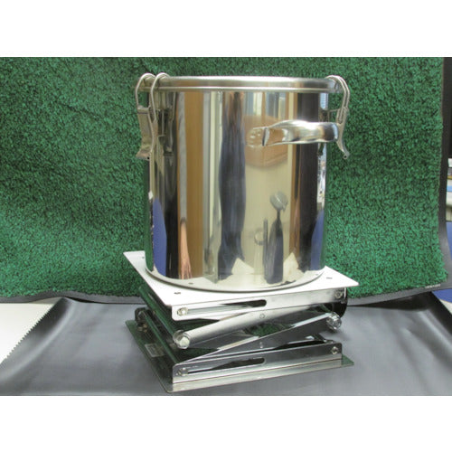 ワーゼフ ラボジャッキSUS304 248×248 ノブタイプ LJ250 1 台