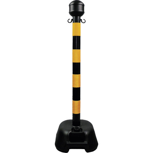 Green Cross Chain Stand (Border Stand) Black/Yellow Reflector (Prism Type) BD-PTR 1122 x 330mm 142008 1 unit