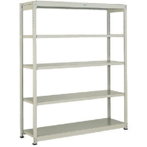 TRUSCO スチールラック M1.5型軽中量棚 1160X295XH1200 5段単体 ネオグレー M1.5-4435 1 S
