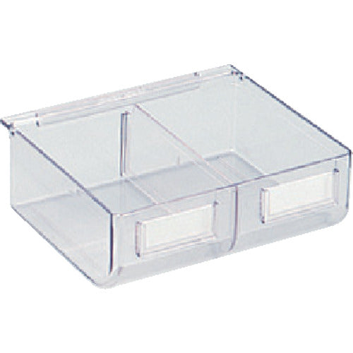 TRUSCO Light Bin without Lid 197X167XH67 Transparent BP 1 pc