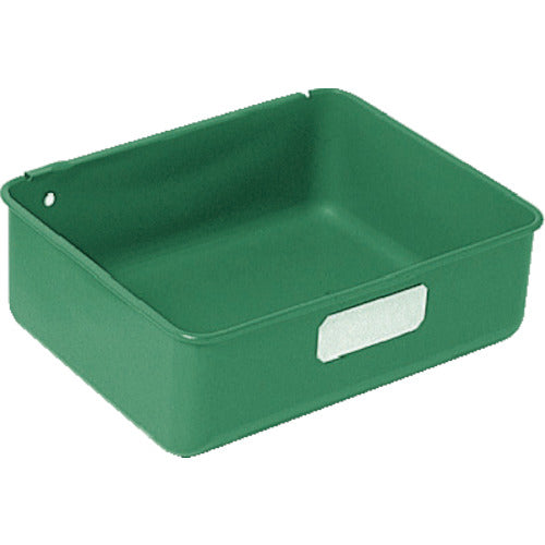 TRUSCO Steel Light Bin 198X158XH66 Green K-20H 1 pc