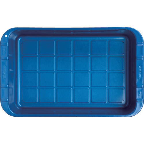 TRUSCO パーツBOX深型 有効内寸395X242X118 青 K-4 1 個