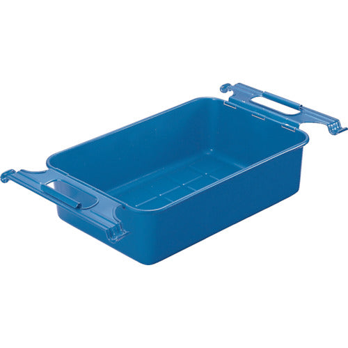TRUSCO 取手付パーツBOX 有効内寸360X245X118 青 M-5 1 個