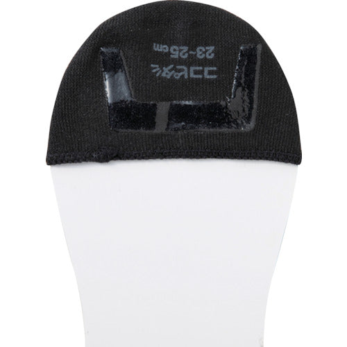 오카모토 코코피타 무지 얕은 신기 원형 뜨개질 23-25 블랙 430-422E-24-90 1 다리