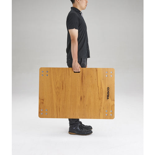 TRUSCO 합판 평대차 프티카르고 900X600 고무차 PC-6090G 1대