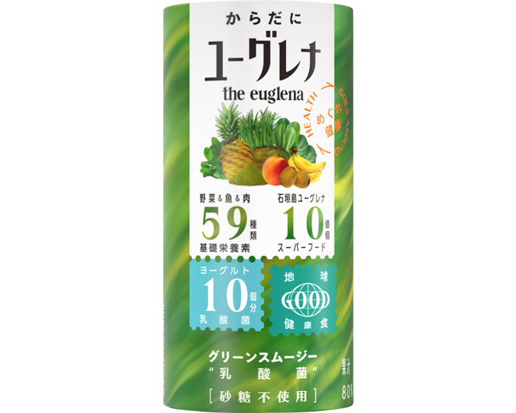 からだにユーグレナGreen Smoothie(グリーンスムージー)乳酸菌 / 195g 1 本