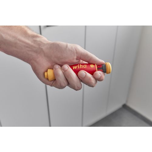 wiha 절연 슬림 바리오 교환식 드라이버 매거진 포켓 맥스 비트 4개입 세트 SB283109040 1 S