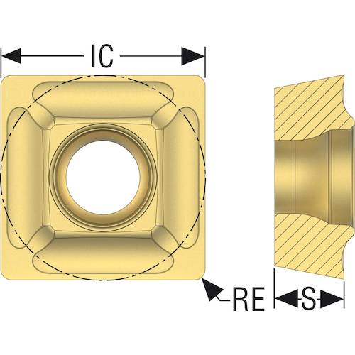 セコ ドリル 超硬 T25M SPMX070304-75 10 個