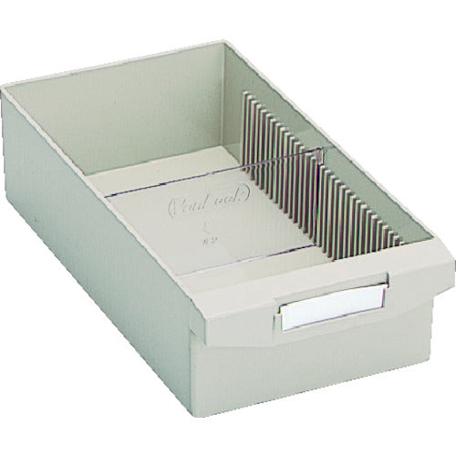 TRUSCO パーツケース バンラックケースB型引出 内寸91X209XH40 ネオグレー B-1 1 個