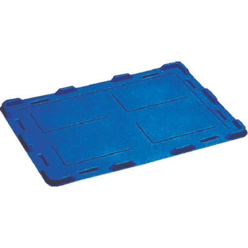 Risu Box-type Container 131443 B-type Platainer B-13-2 Lid Blue B-13-2F 1 piece