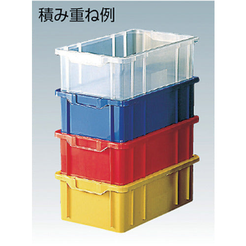 TRUSCO NS型コンテナフタ イエロー 黄 NS-10F 1 枚